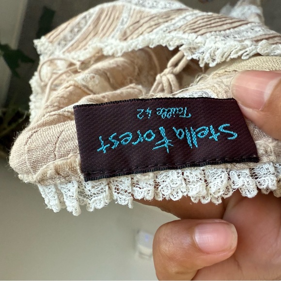 00S Y2K STELLA FOREST LACE CAMI - Picture 5 of 7